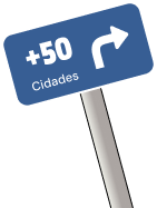 Mais de 50 cidades
